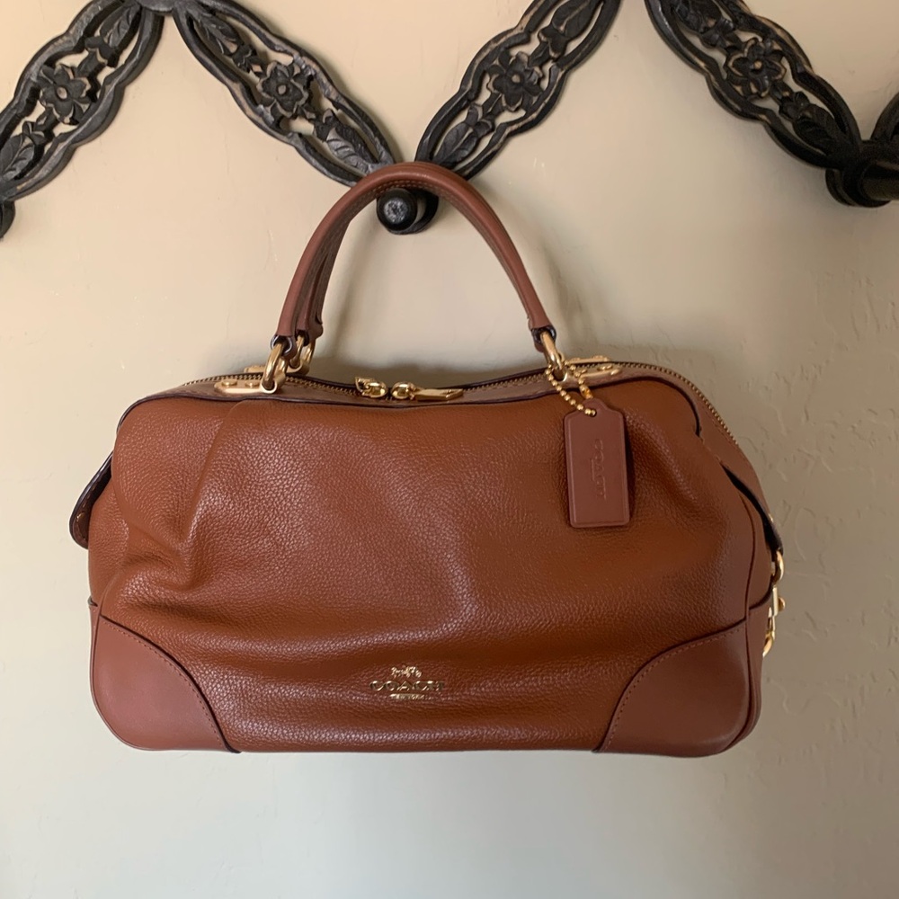 Coach Brown Leather Satchel